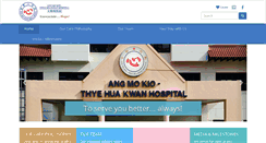 Desktop Screenshot of amkh.com.sg